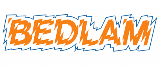 Bedlam logo for Vectrex